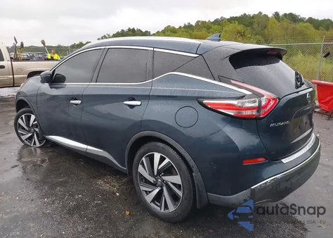 2017 Nissan Murano Platinum from USA, damaged, VIN 5N1AZ2MG7HN115301